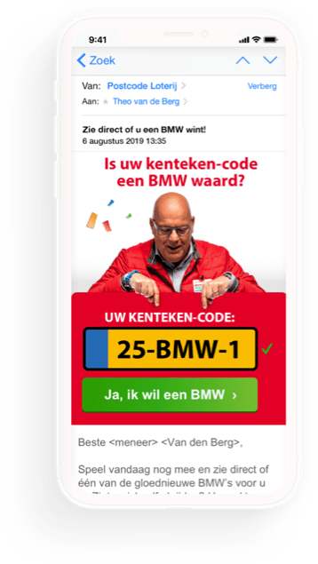 GDL Campaign on mobile